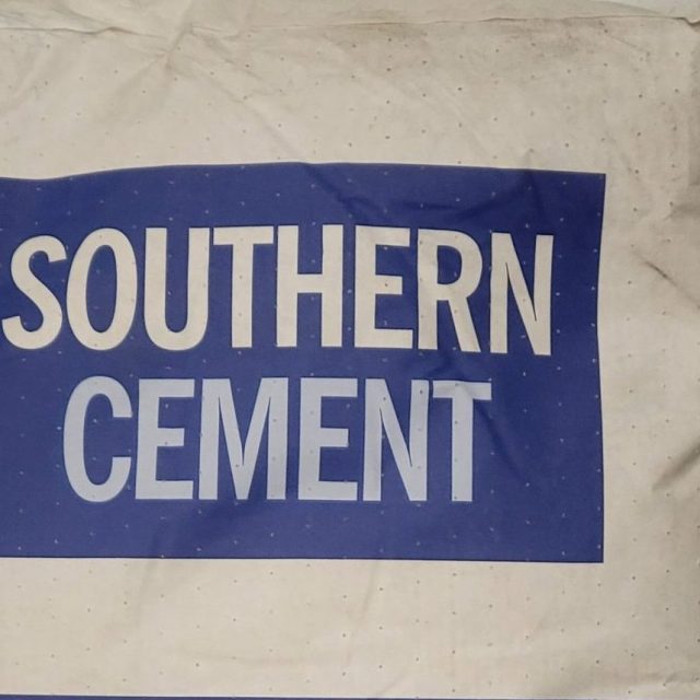 a bag of Southern cement